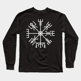 Vegvisir Compass Stave Rune Long Sleeve T-Shirt